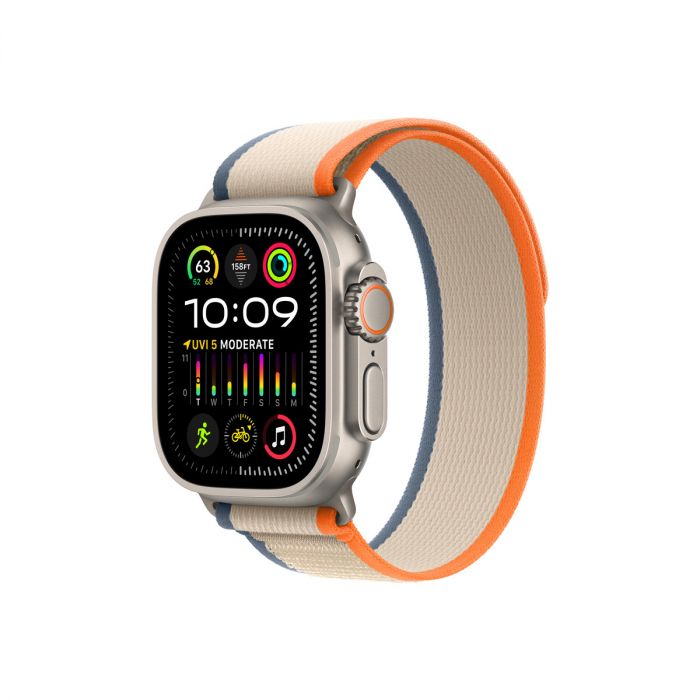 Apple Watch Ultra 2 49 mm-es titántok, terep pánt