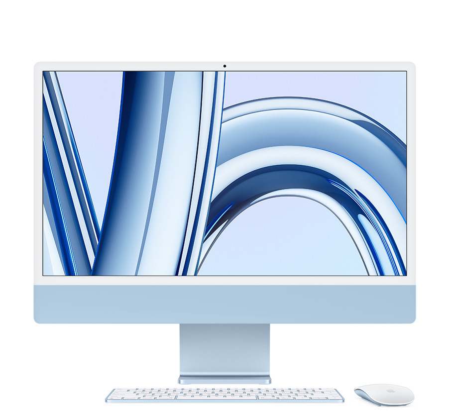 iMac 24 inch 256 GB M3 10 core GPU