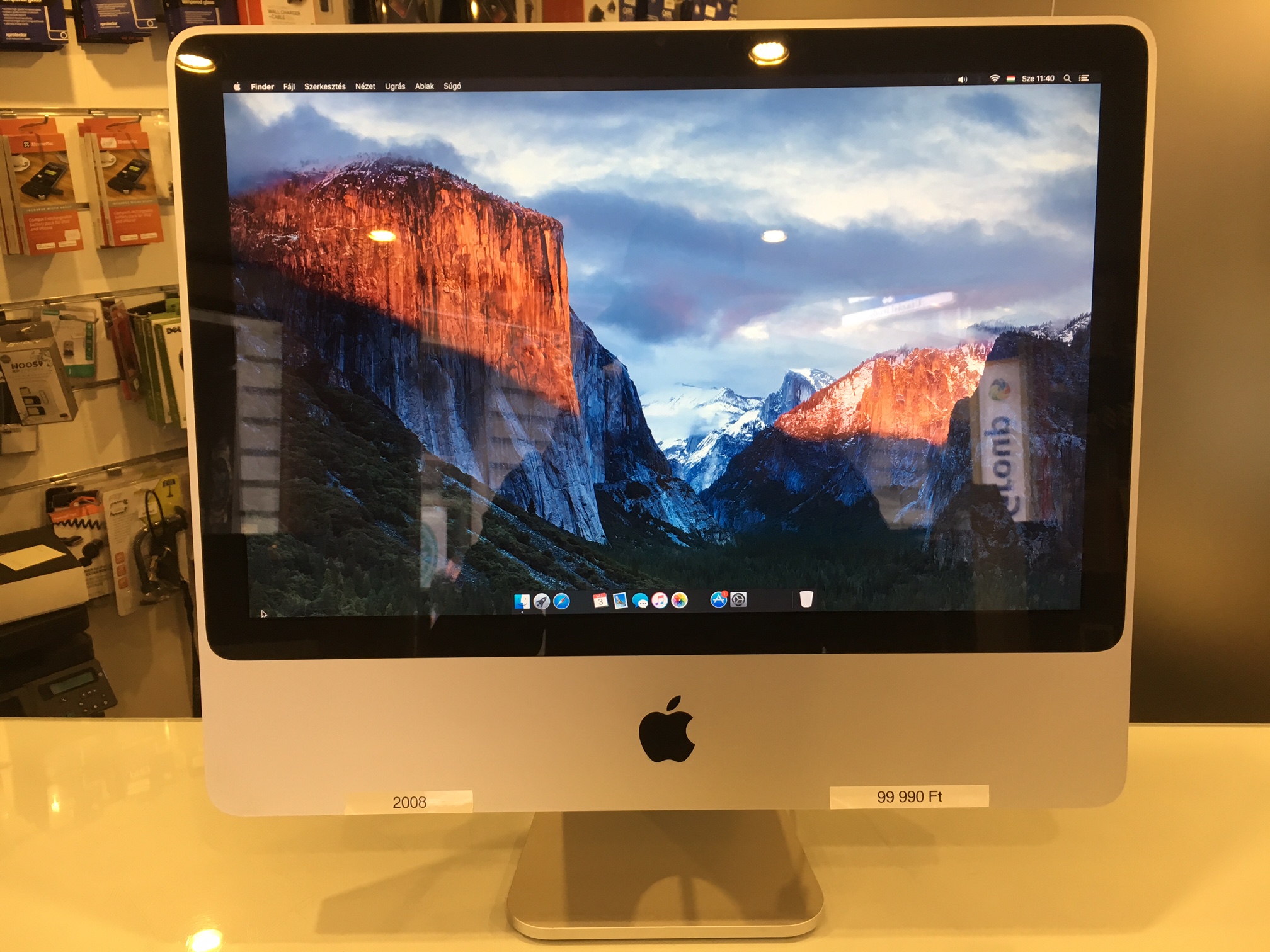 Imac 20 дюйма начало 2008 г какая максимальная mac os